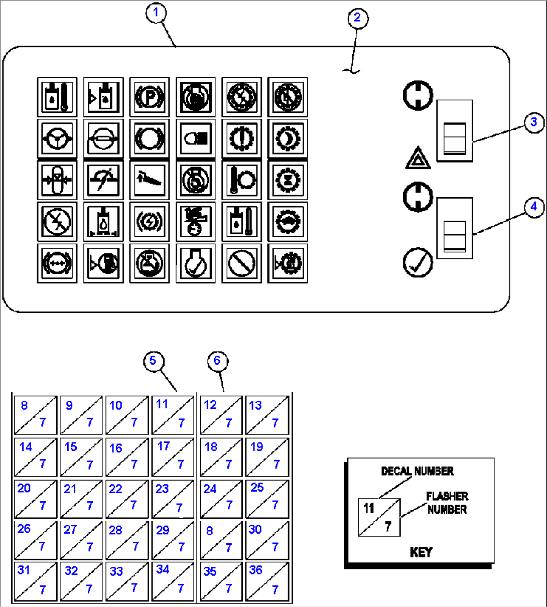 WARNING LIGHTS MODULE (EK5159)