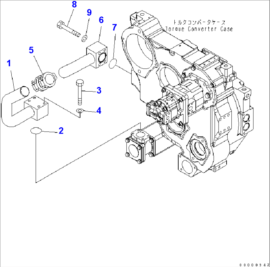 POWER TRAIN (SUCTION)(#11001-)