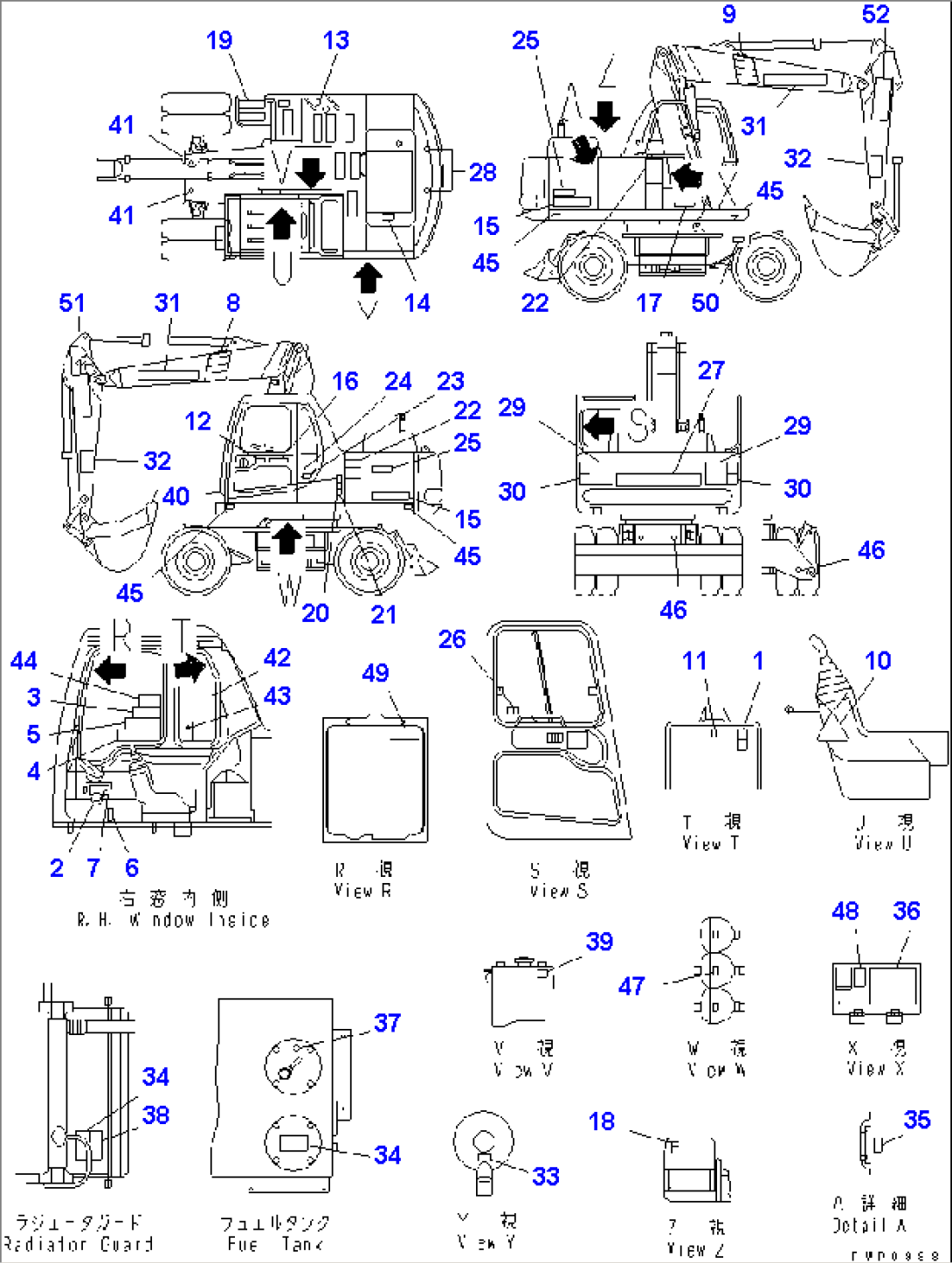 MARK AND PLATES (ENGLISH)(#K34001-)