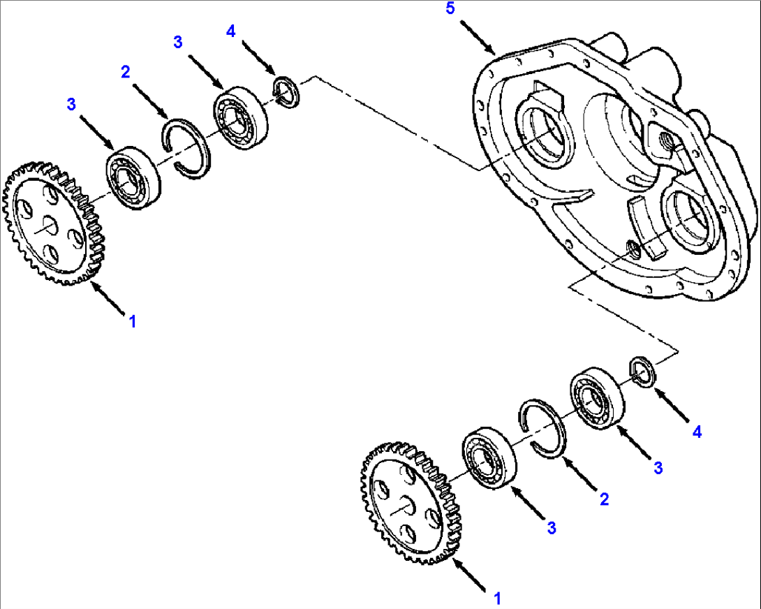DIRECT DRIVE DAMPENER REAR HOUSING