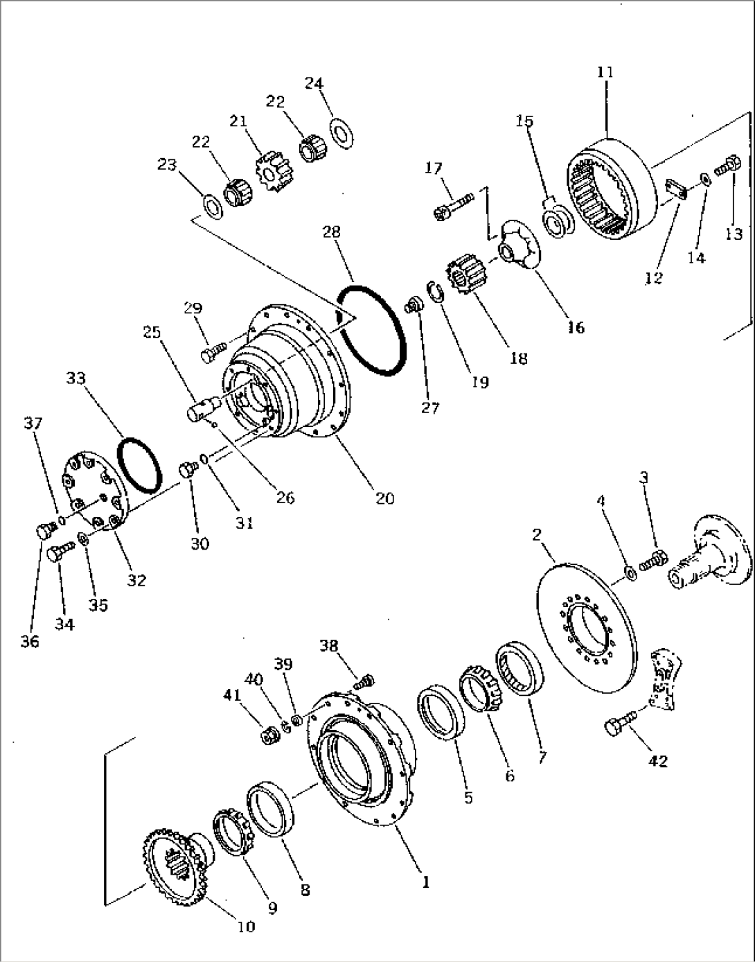 REAR FINAL DRIVE(#2301-)