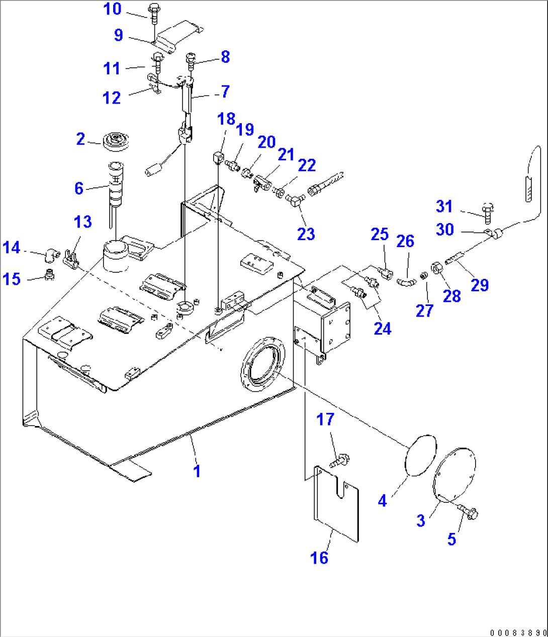 FUEL TANK SUB ASS