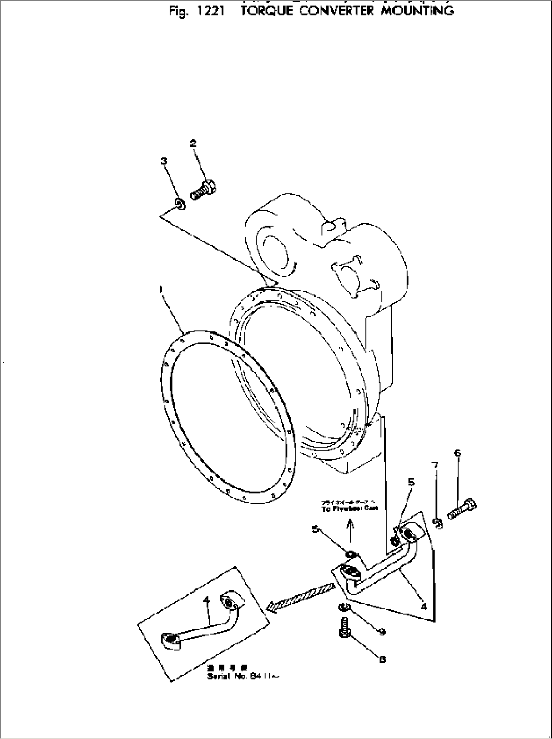 TORQUE CONVERTER MOUNTING