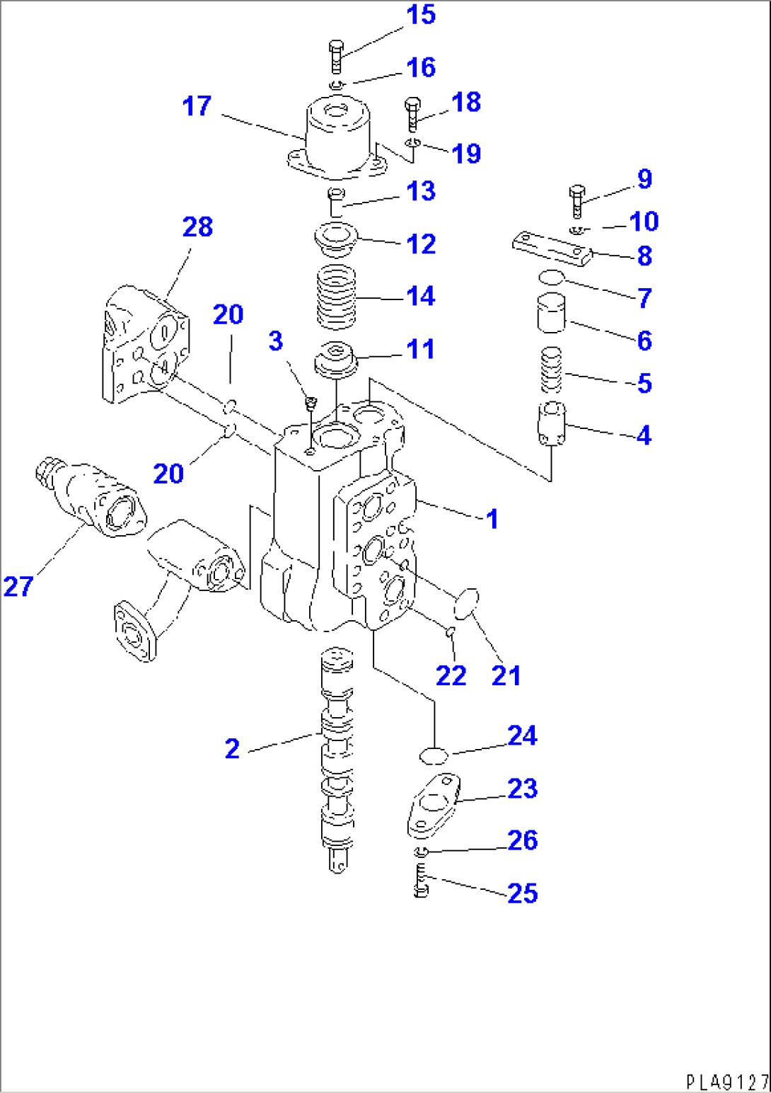 HYDRAULIC TANK (FOR GENERAL PURPOSE BUCKET AND RIPPER) (6/8)