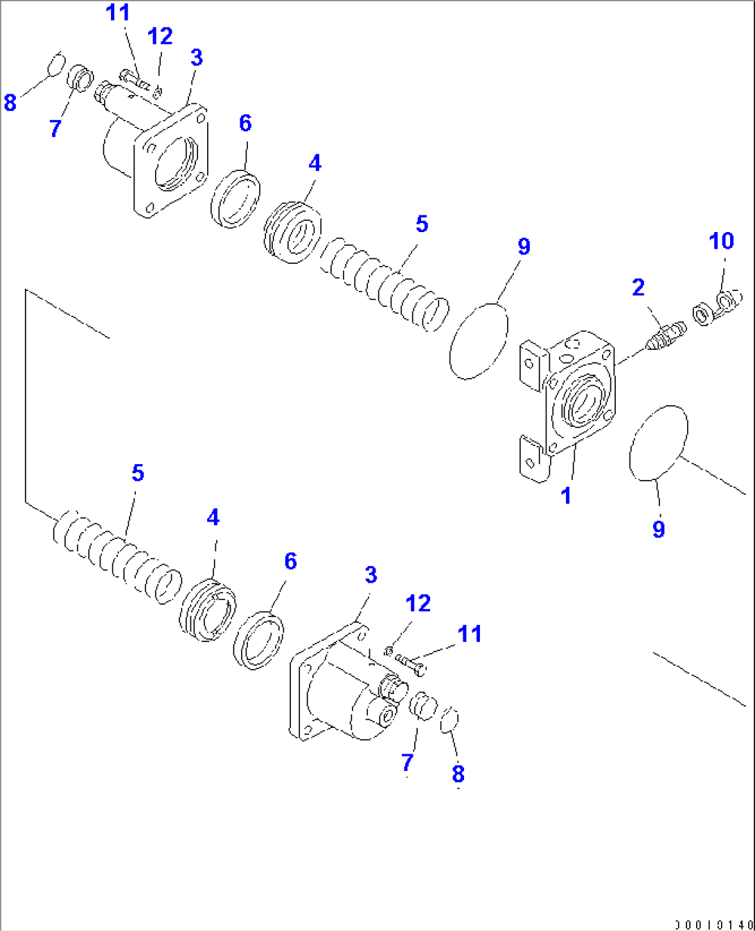 BRAKE PIPING (SLACK ADJUSTER) (INNER PARTS)