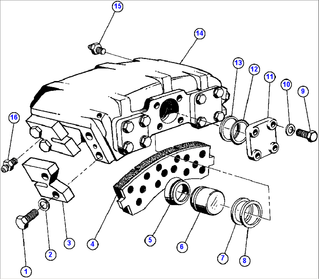 FRONT DISC BRAKE ASSM (PB5536)