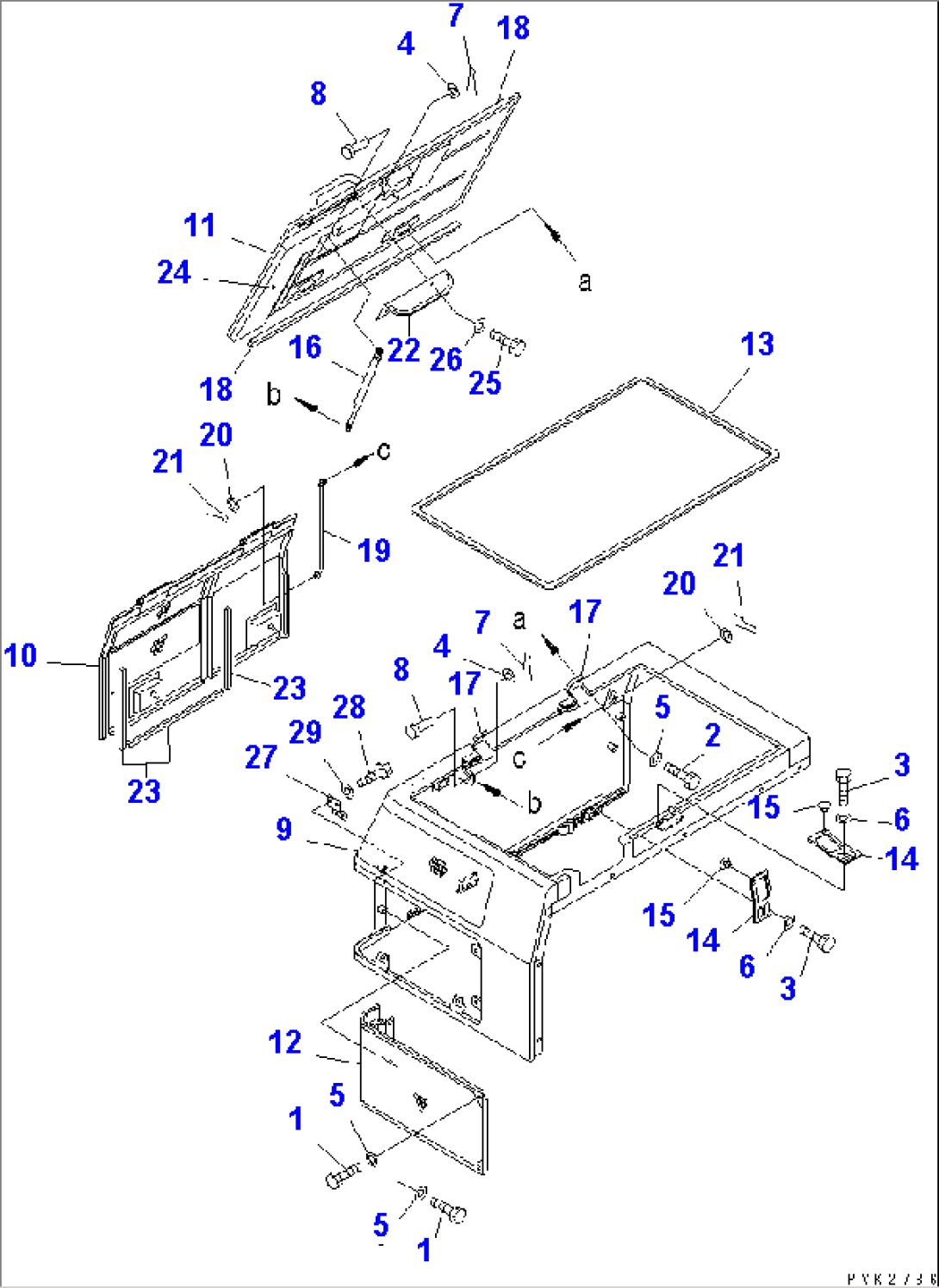 HOOD (ENGINE COVER)