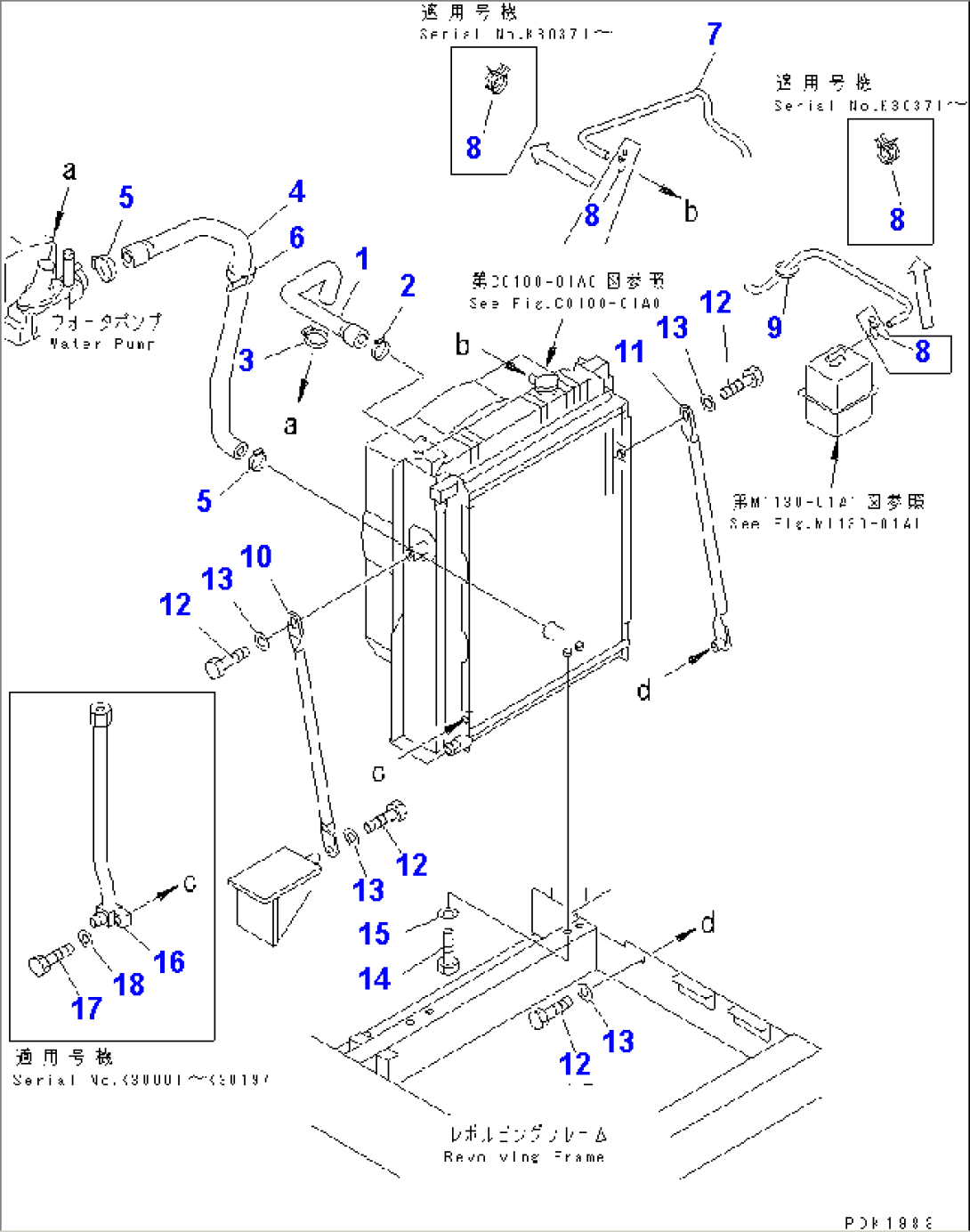 COOLING (PIPING AND MOUNTING)