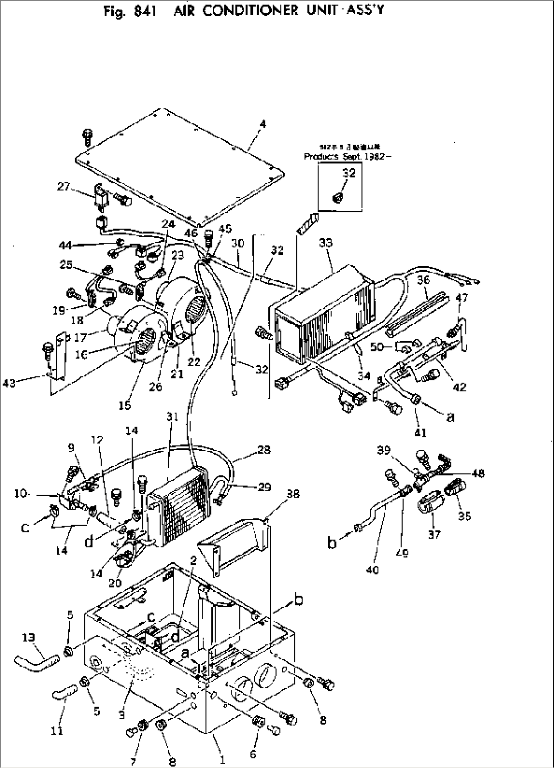 AIR CONDITIONER UNIT ASS