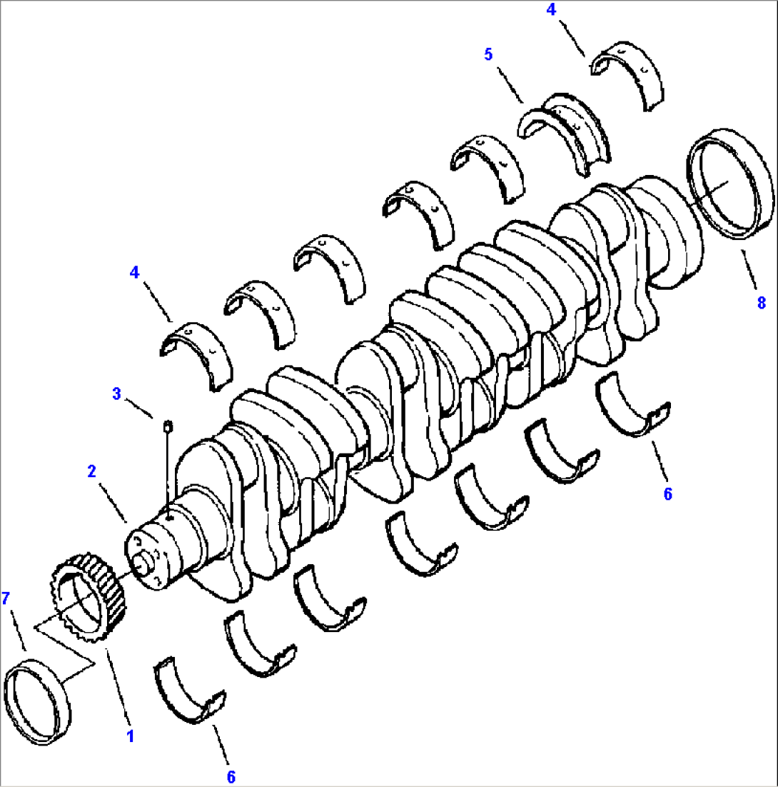 FIG. A2310-01A0 CRANKSHAFT