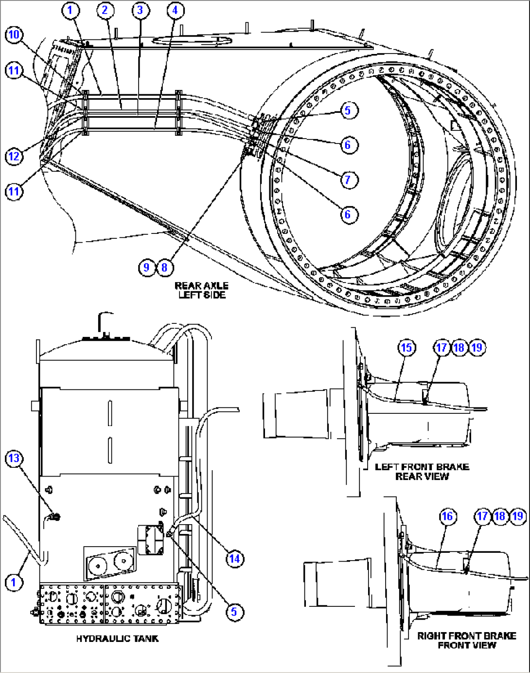 BRAKE APPLICATION PIPING