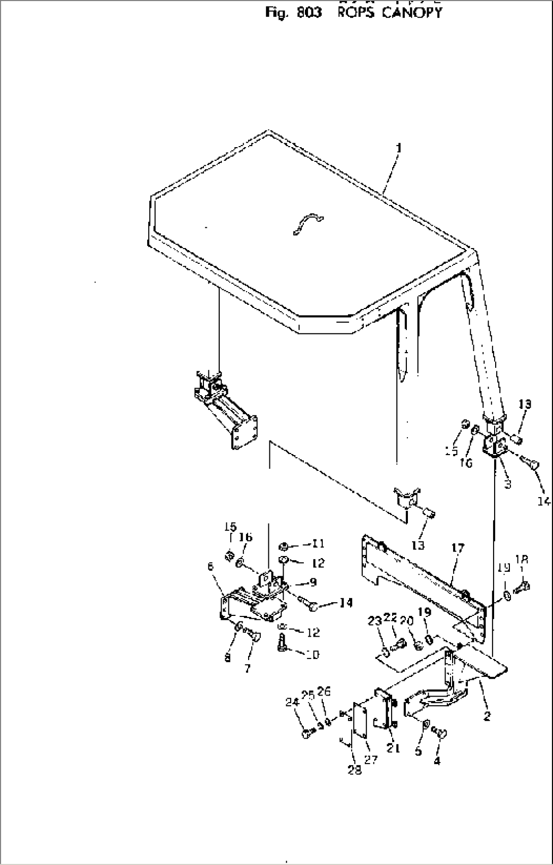 ROPS CANOPY