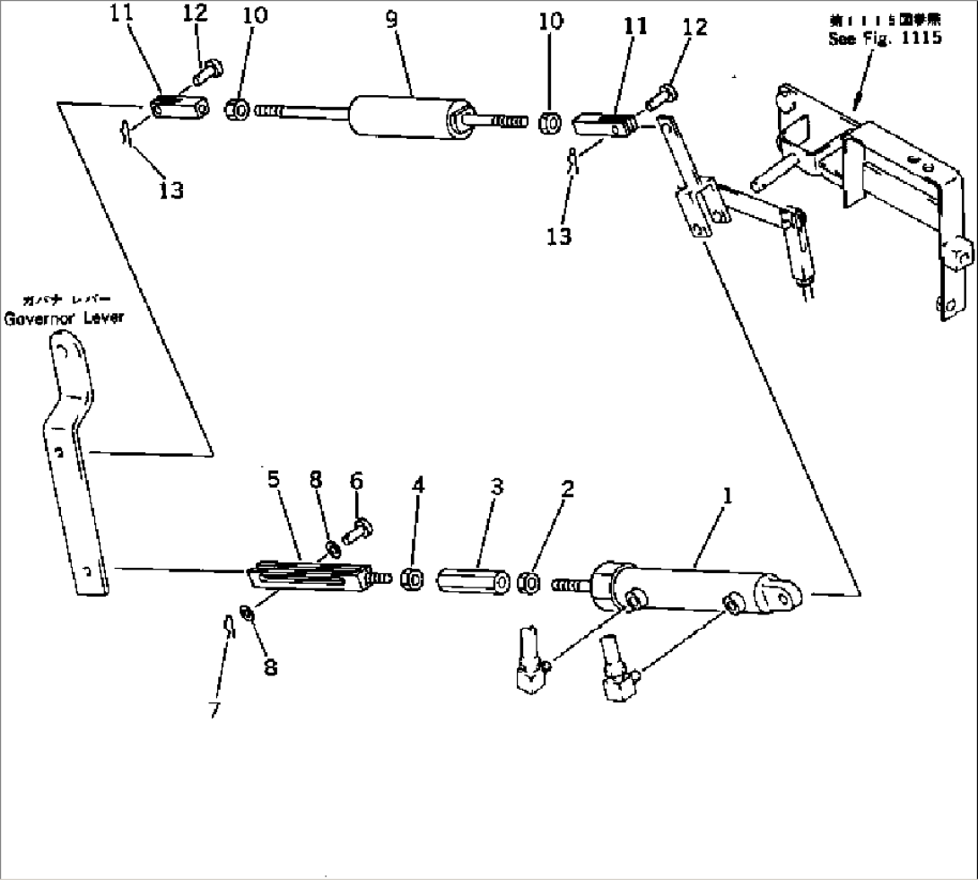 AUTO DECELERATION CYLINDER PIPING (1/2) (WITH AUTO DECELERATION)