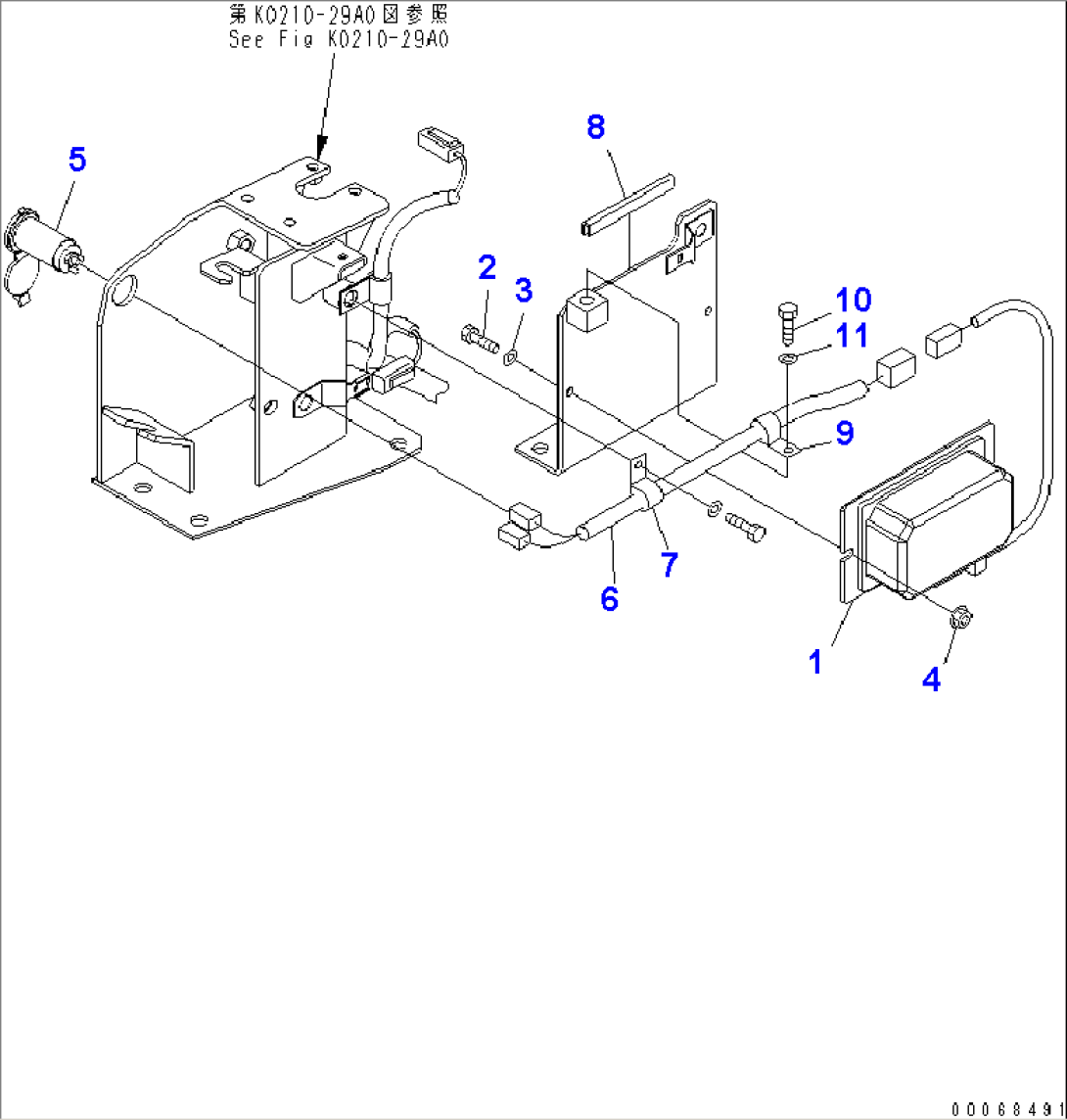 FLOOR (DC CONVERTER)(#70001-)