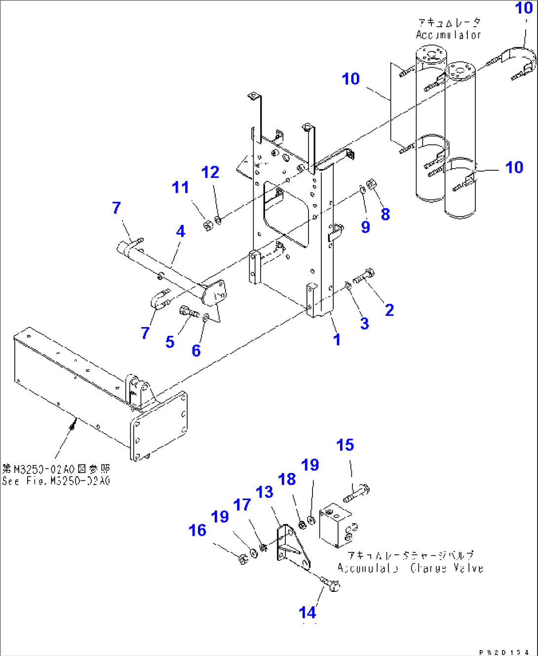 ACCUMULATOR MOUNTING PARTS