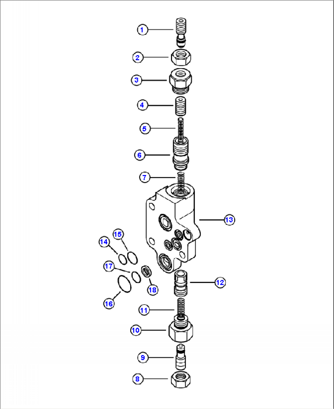 H3015-01A02 MAIN PUMP - STANDARD FLOW MAIN VALVE