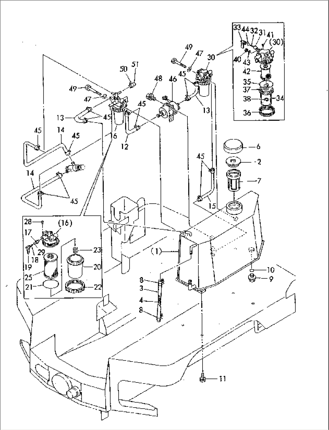 FUEL TANK AND PIPING