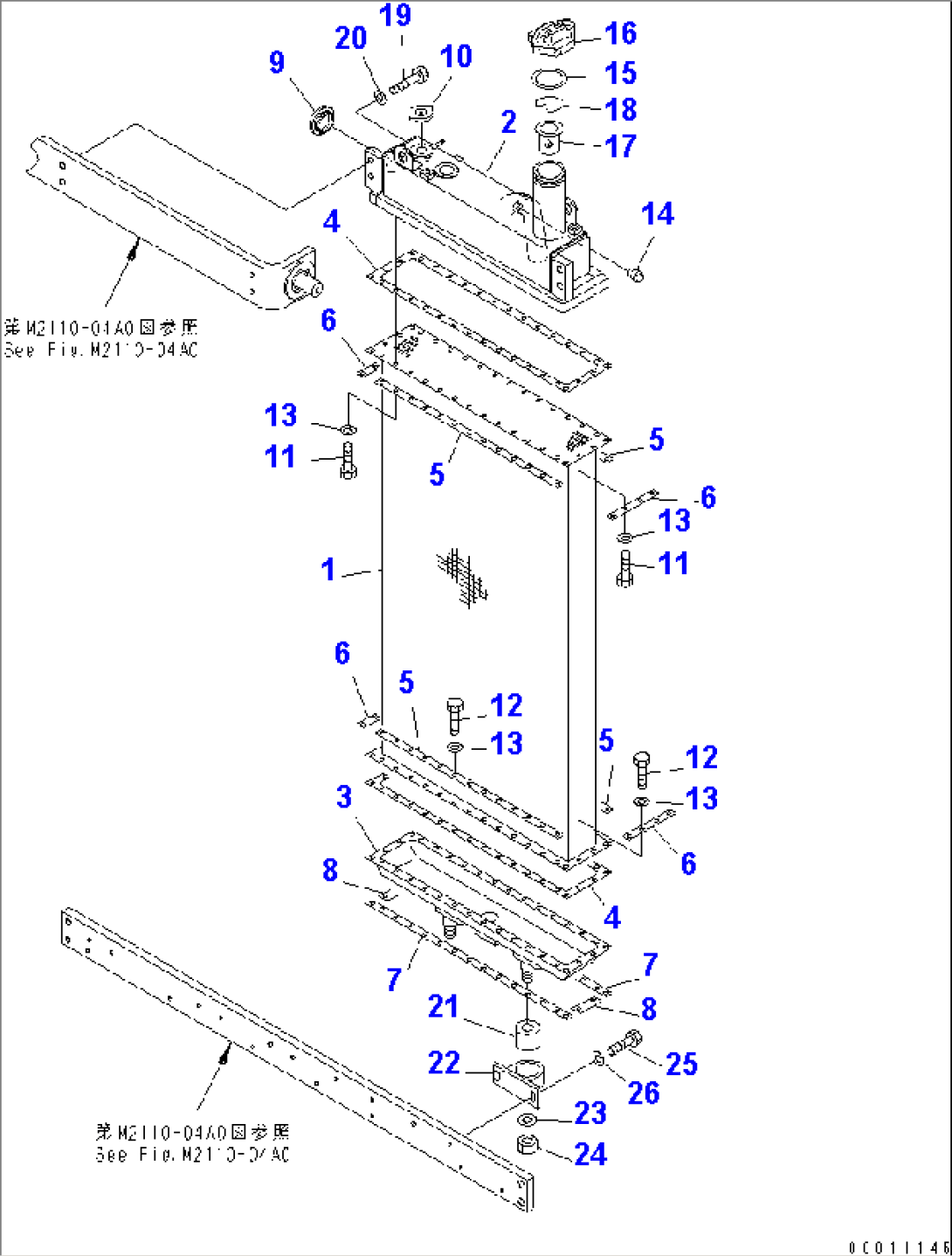 SUB RADIATOR (WITH SIGHT GAUGE)