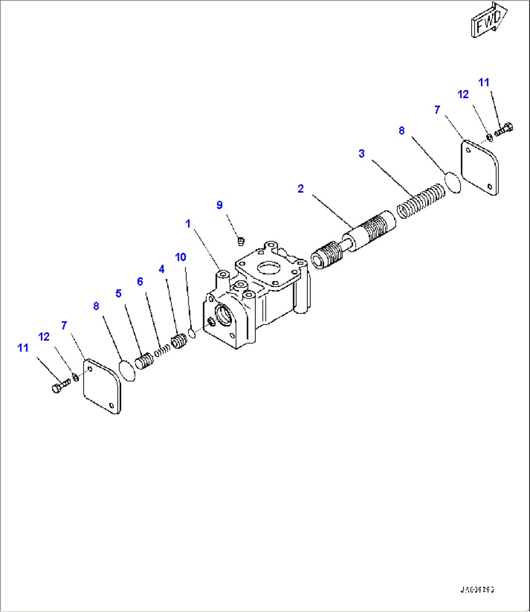 Torque Converter and Transmission, Relief Valve (#80138-)