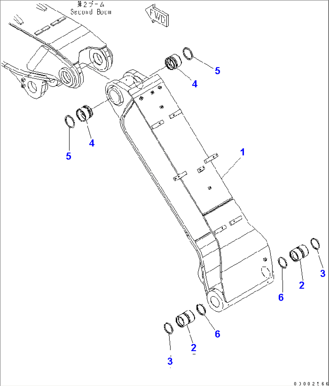 2-PIECE BOOM (1ST BOOM)