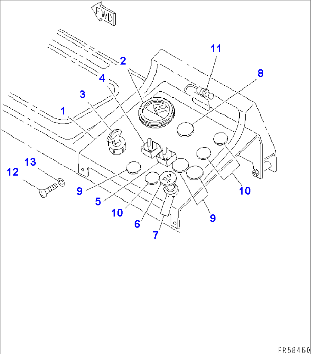 INSTRUMENT PANEL(#1574-)