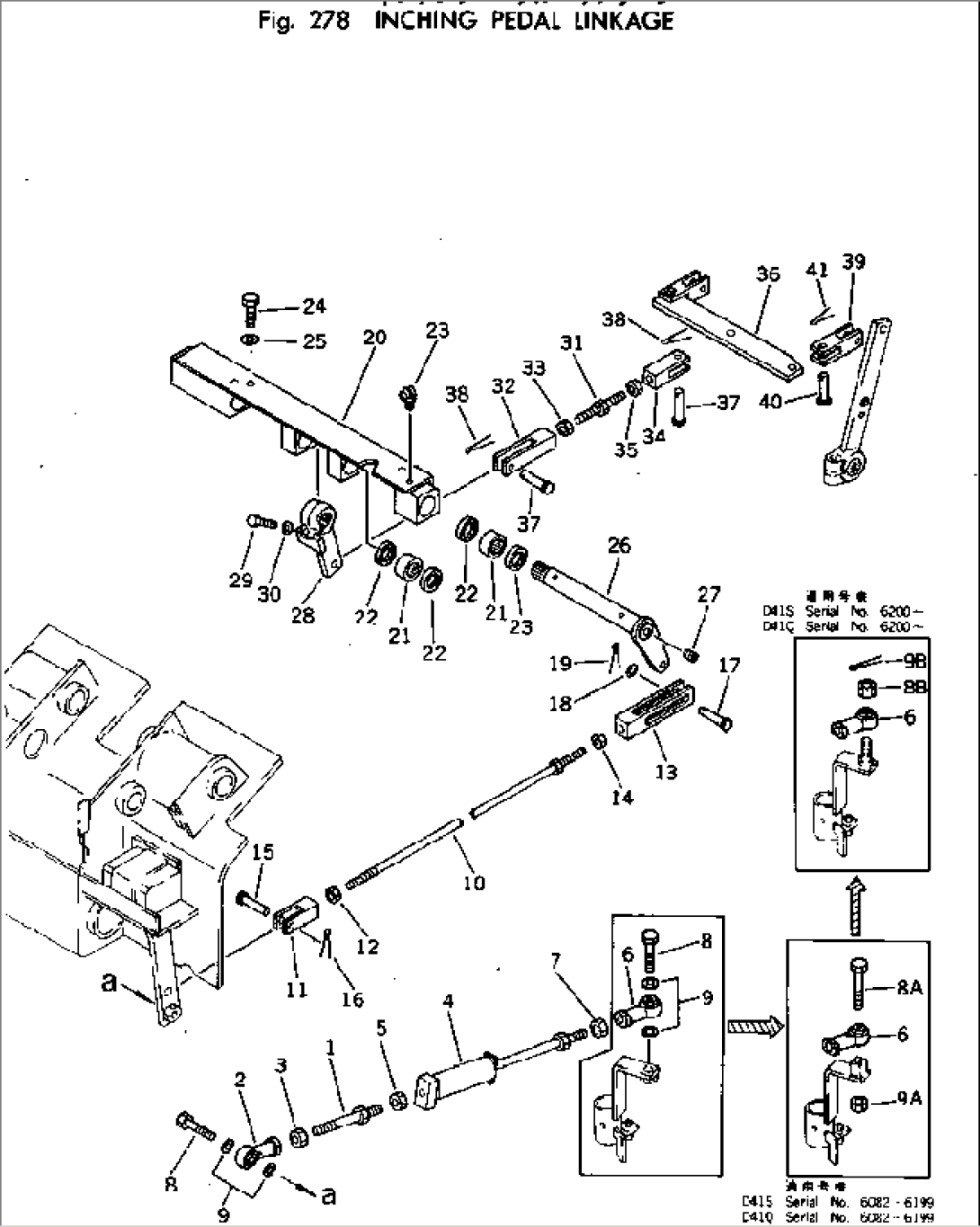 INCHING PEDAL LINKAGE