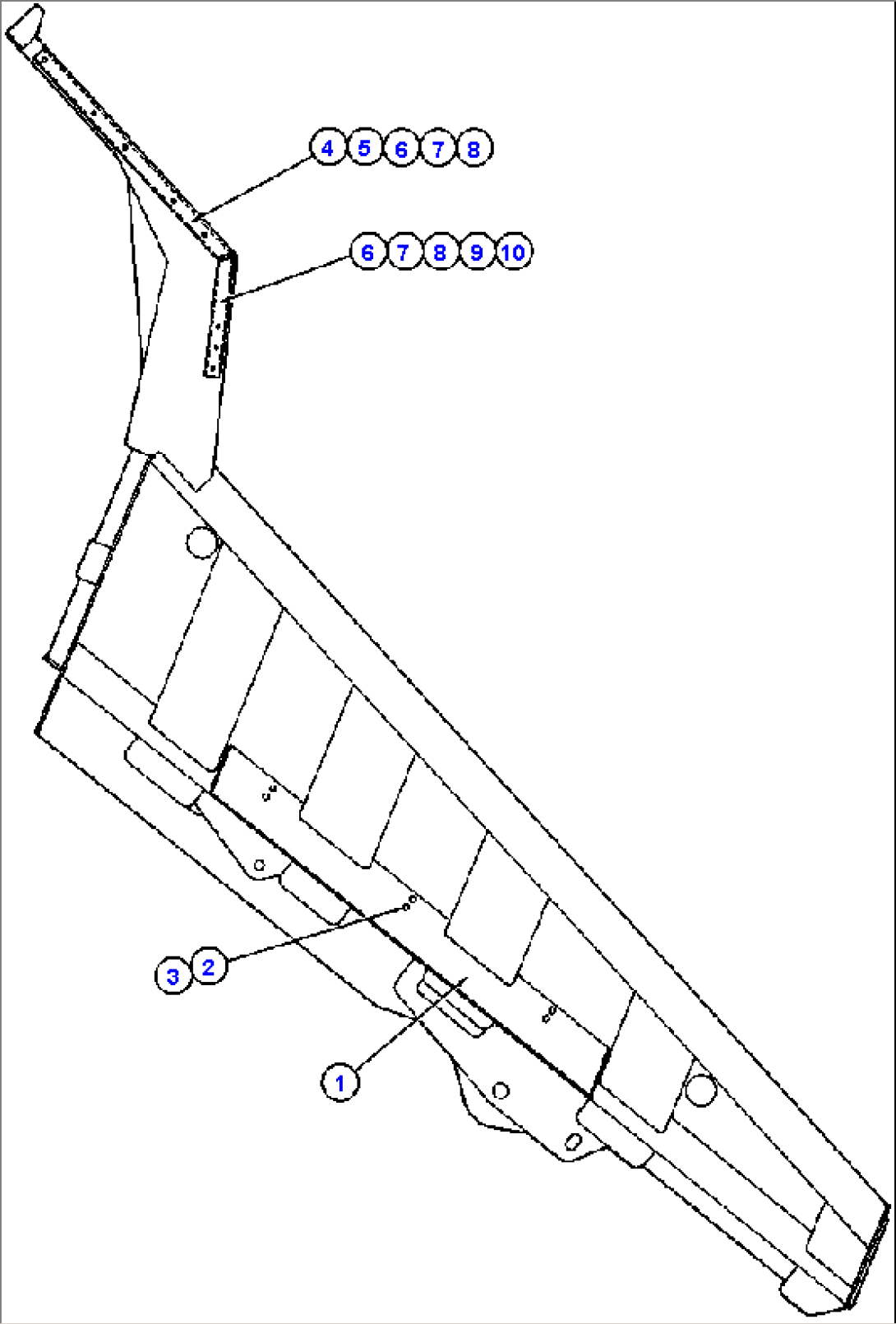 ROCK DEFLECTOR - FENDER INSTL