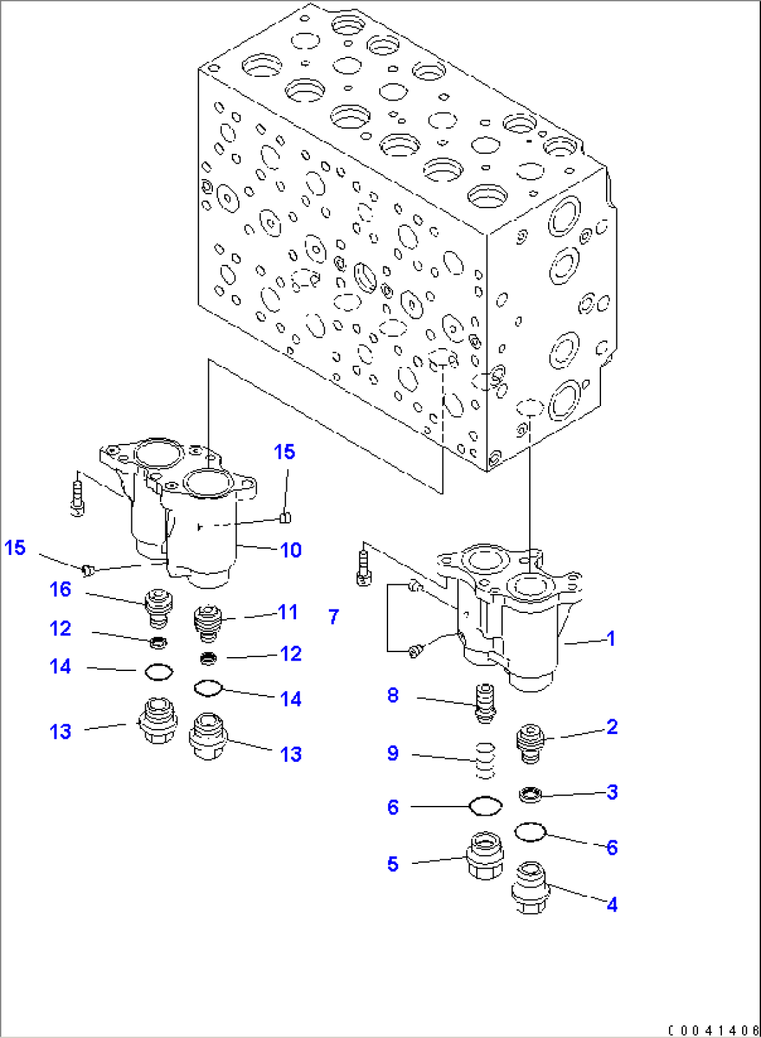 MAIN VALVE (2-ACTUATOR) (2/21)