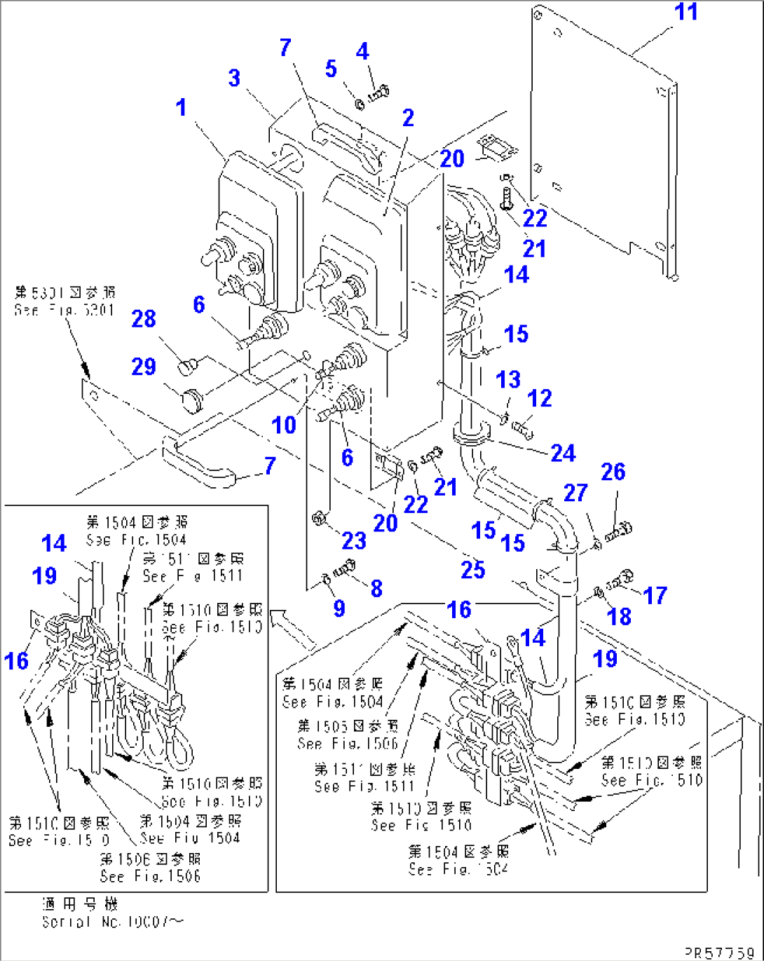 ELECTRICAL SYSTEM (HANDY CONTROL BOX LINE) (WITH AUTO CONTROLLER)