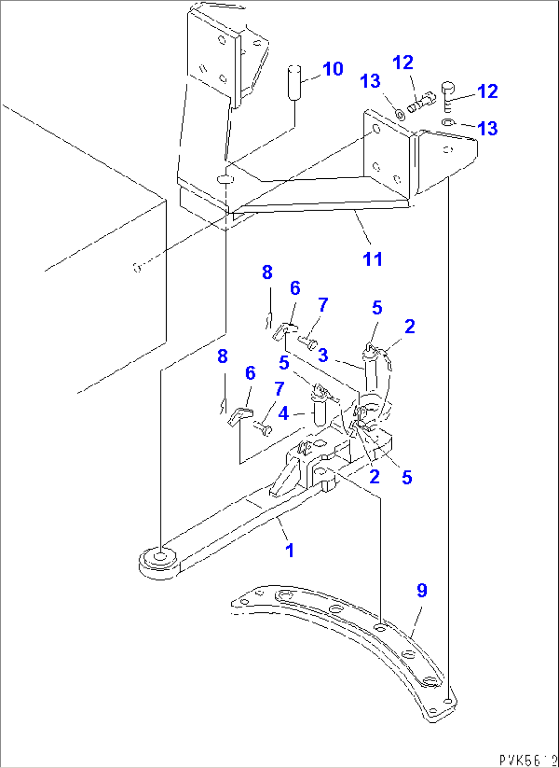 SWING DRAWBAR