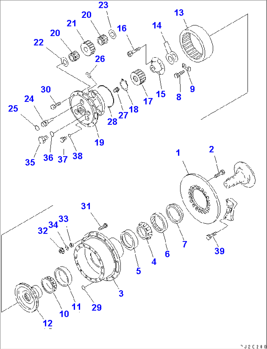 REAR AXLE (FINAL DRIVE)