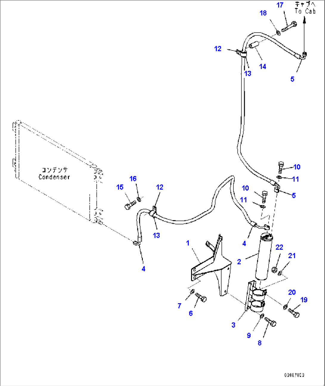 Cooling System, Air Conditioner Related Parts (#8832-)