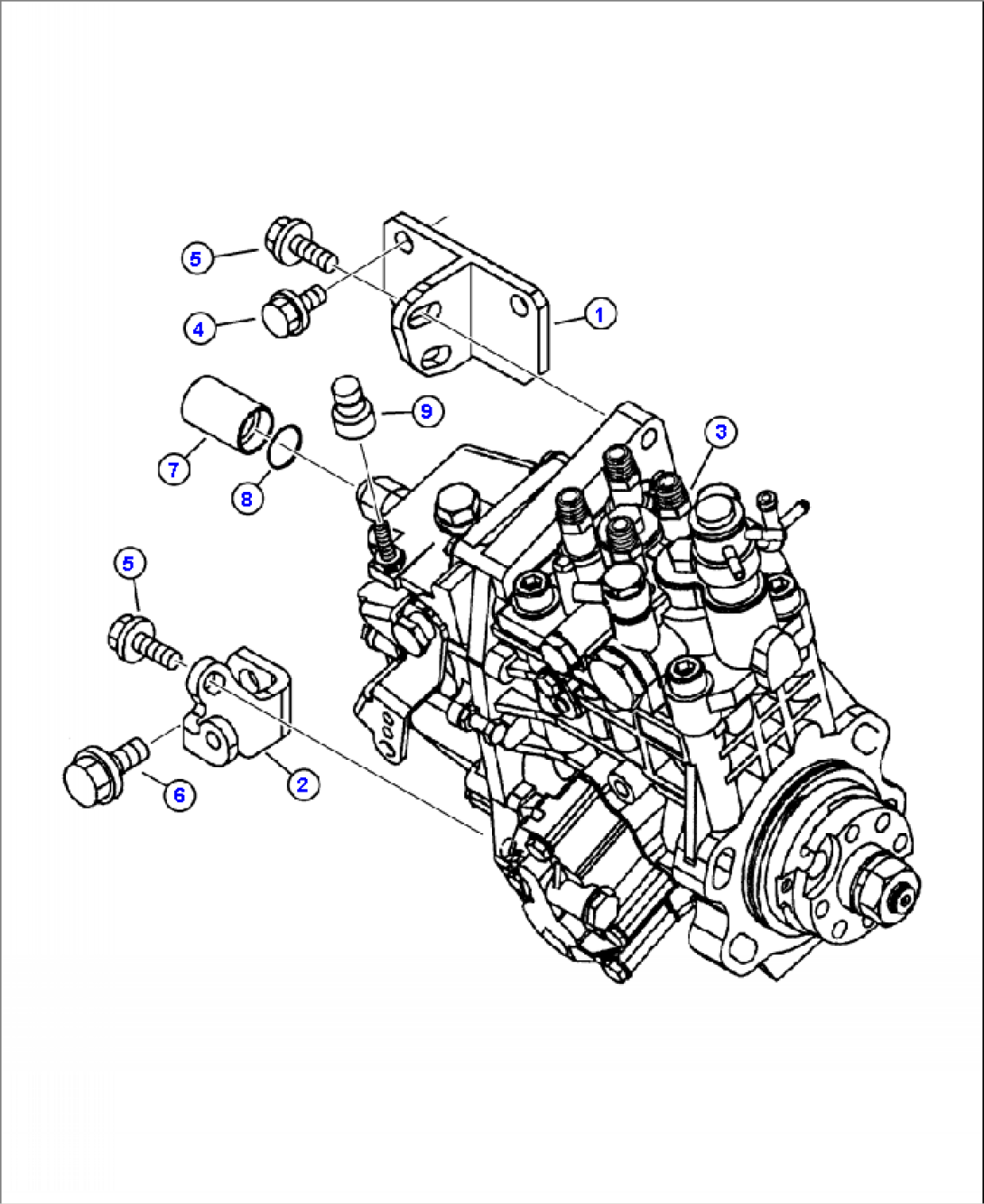 A0008-0104 INJECTOR PUMP