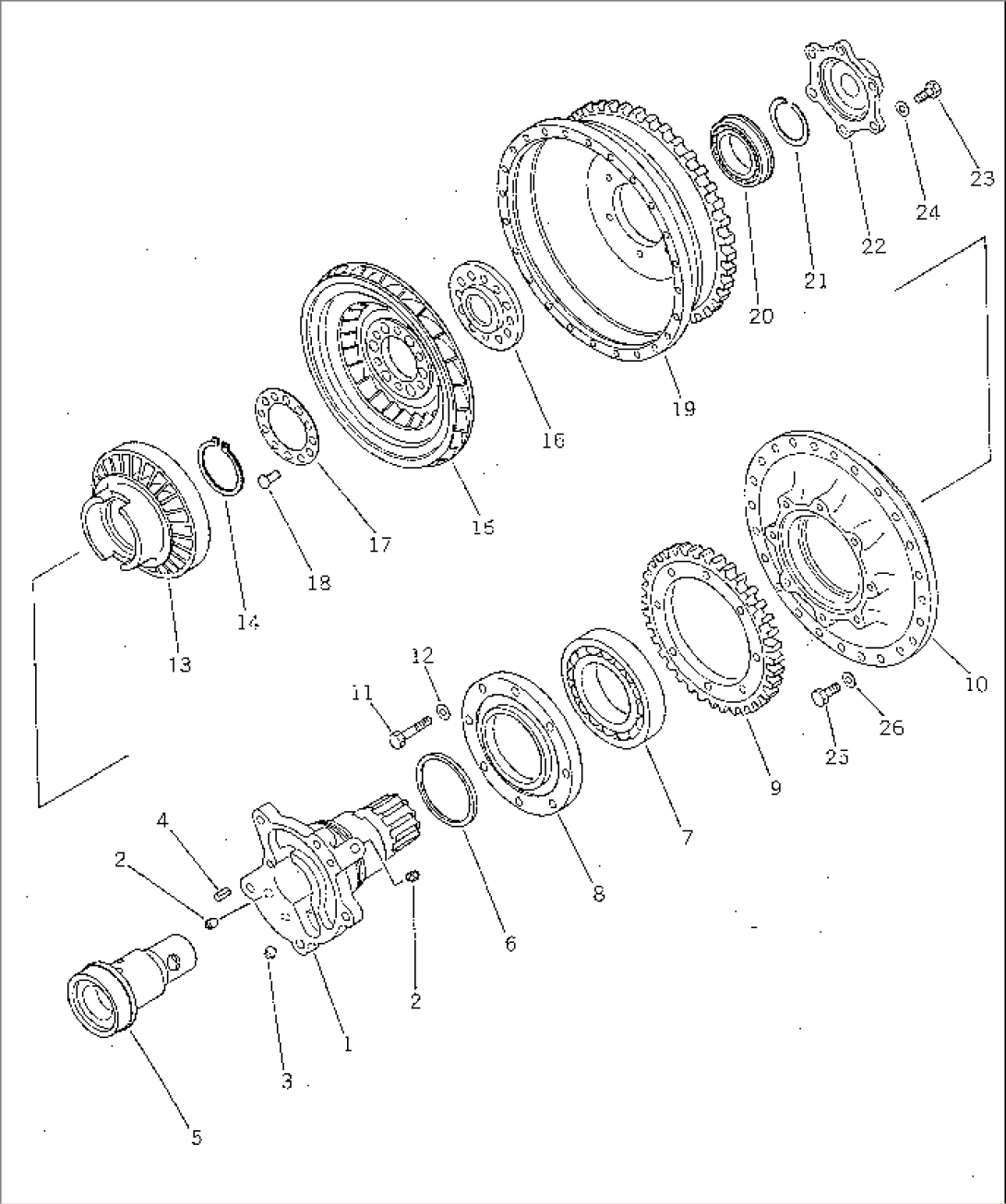 TORQUE CONVERTER (TBG/ABE SPEC.)(#10001-19999)