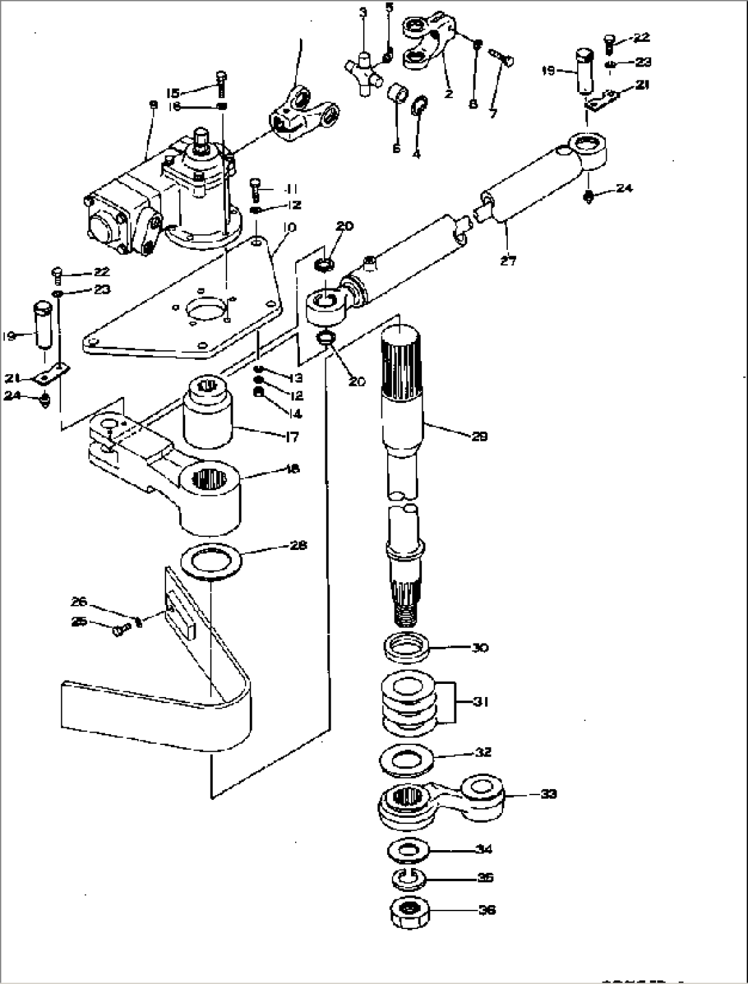 STEERING BOOSTER AND LINKA