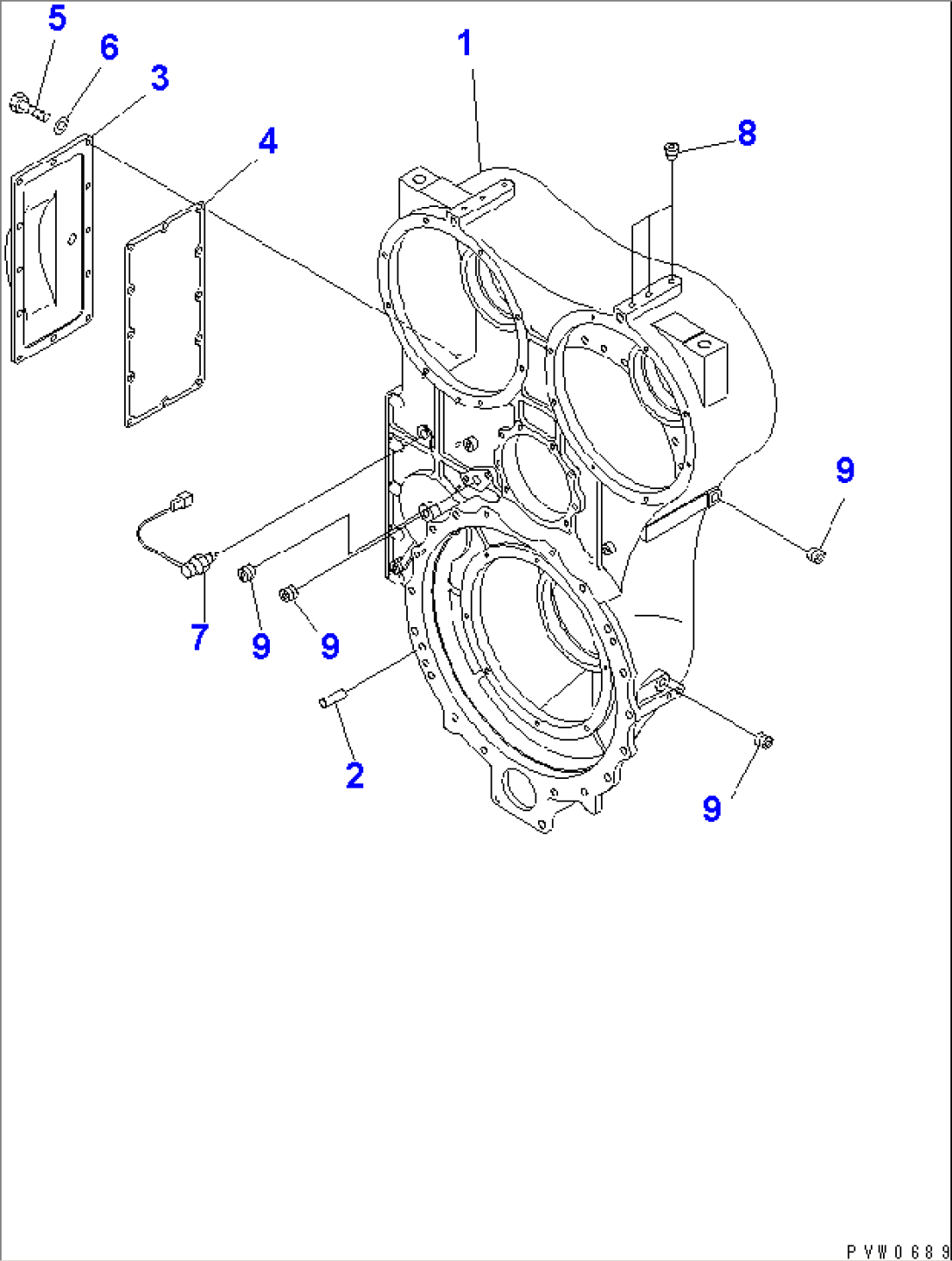 TORQUE CONVERTER INPUT TRANSFER (1/5) (CASE)