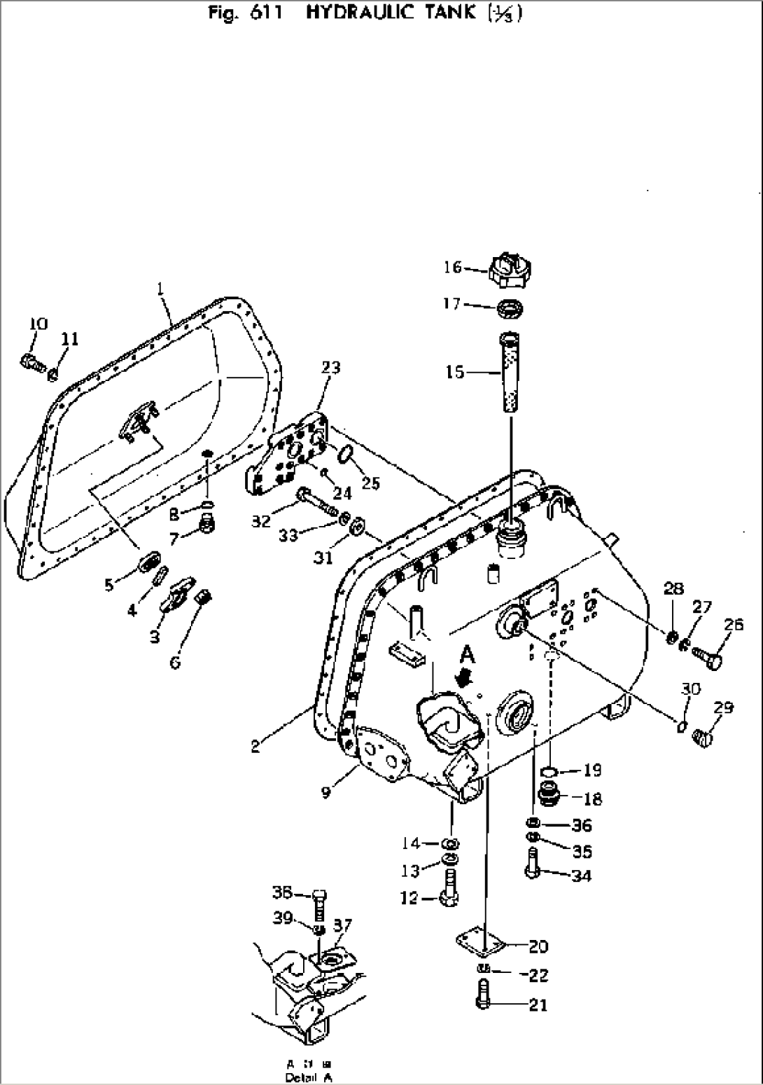 HYDRAULIC TANK (1/3)