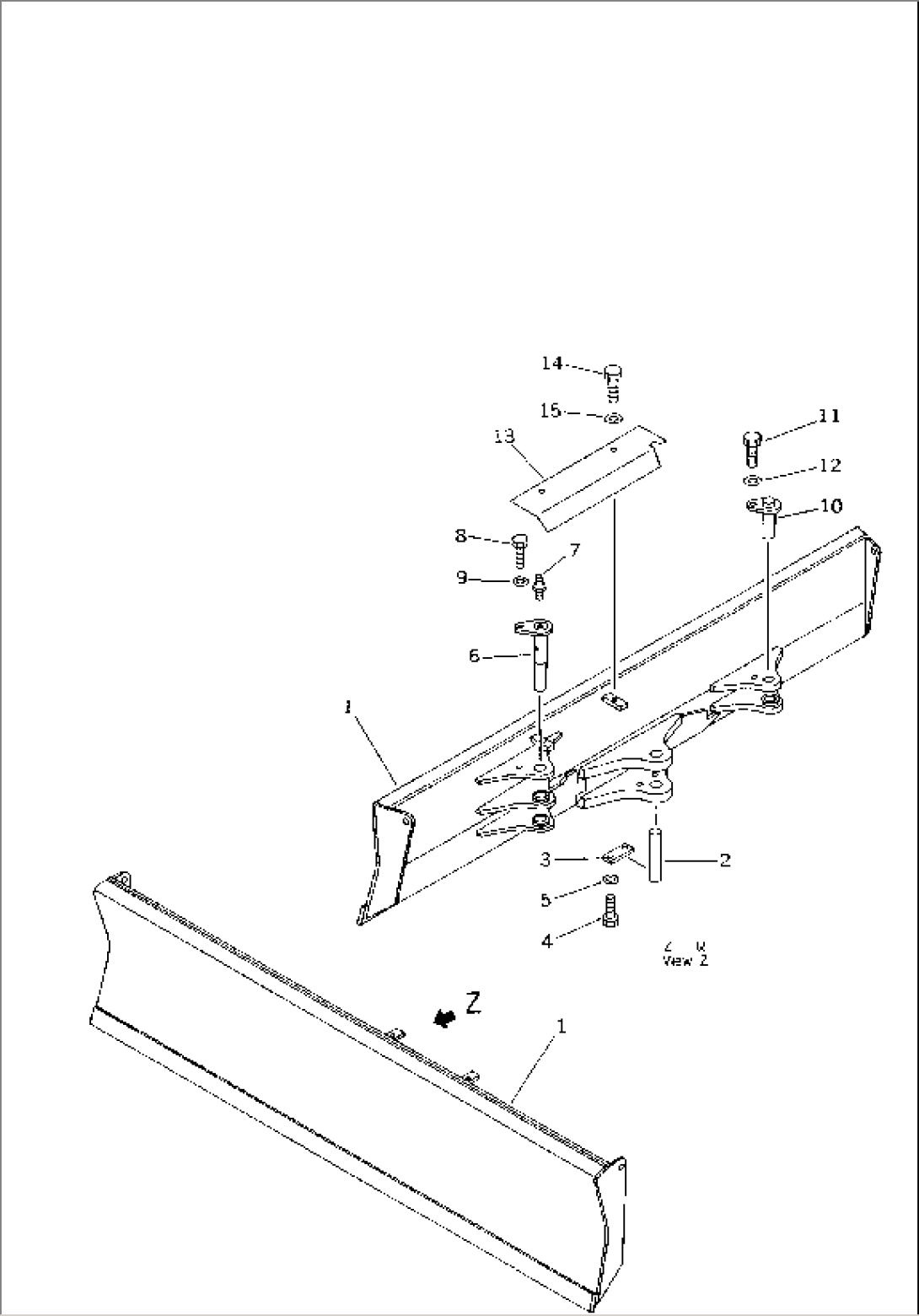 POWER TILT MECHANICAL ANGLE BLADE (1/2)