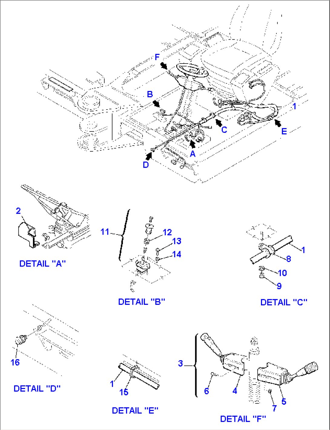 ELECTRICAL SYSTEM (COLUMN AND SERVICE LINE)