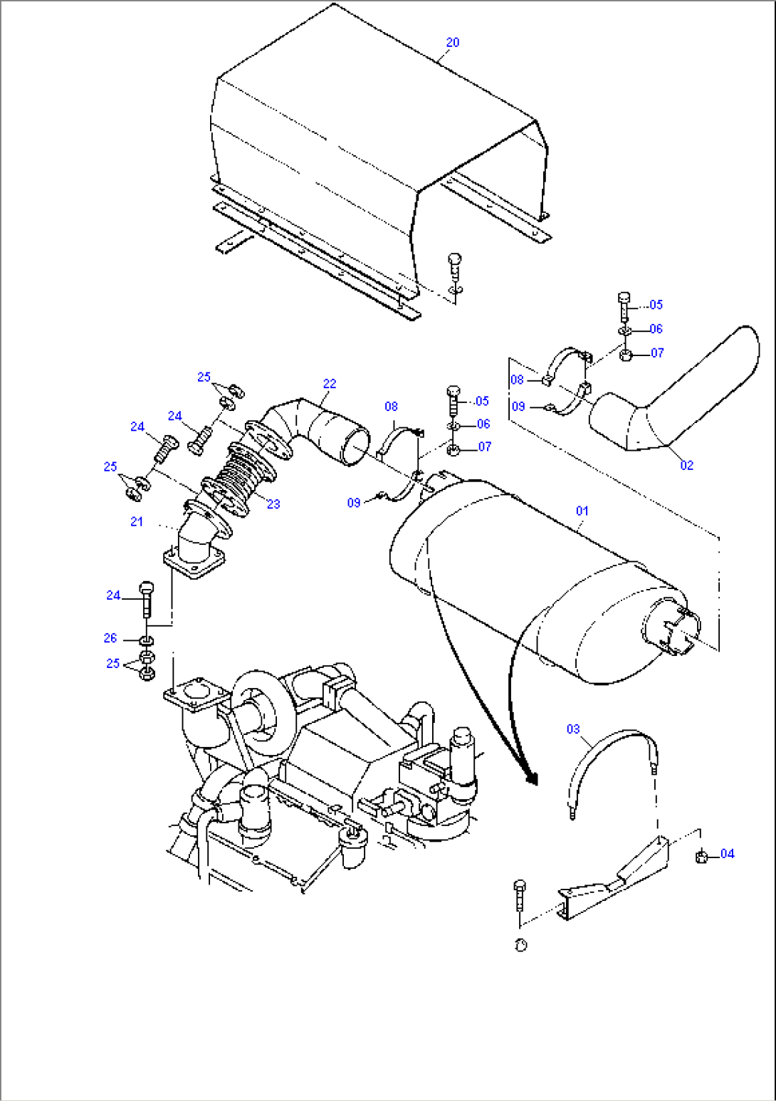 Exhaust System, Cat