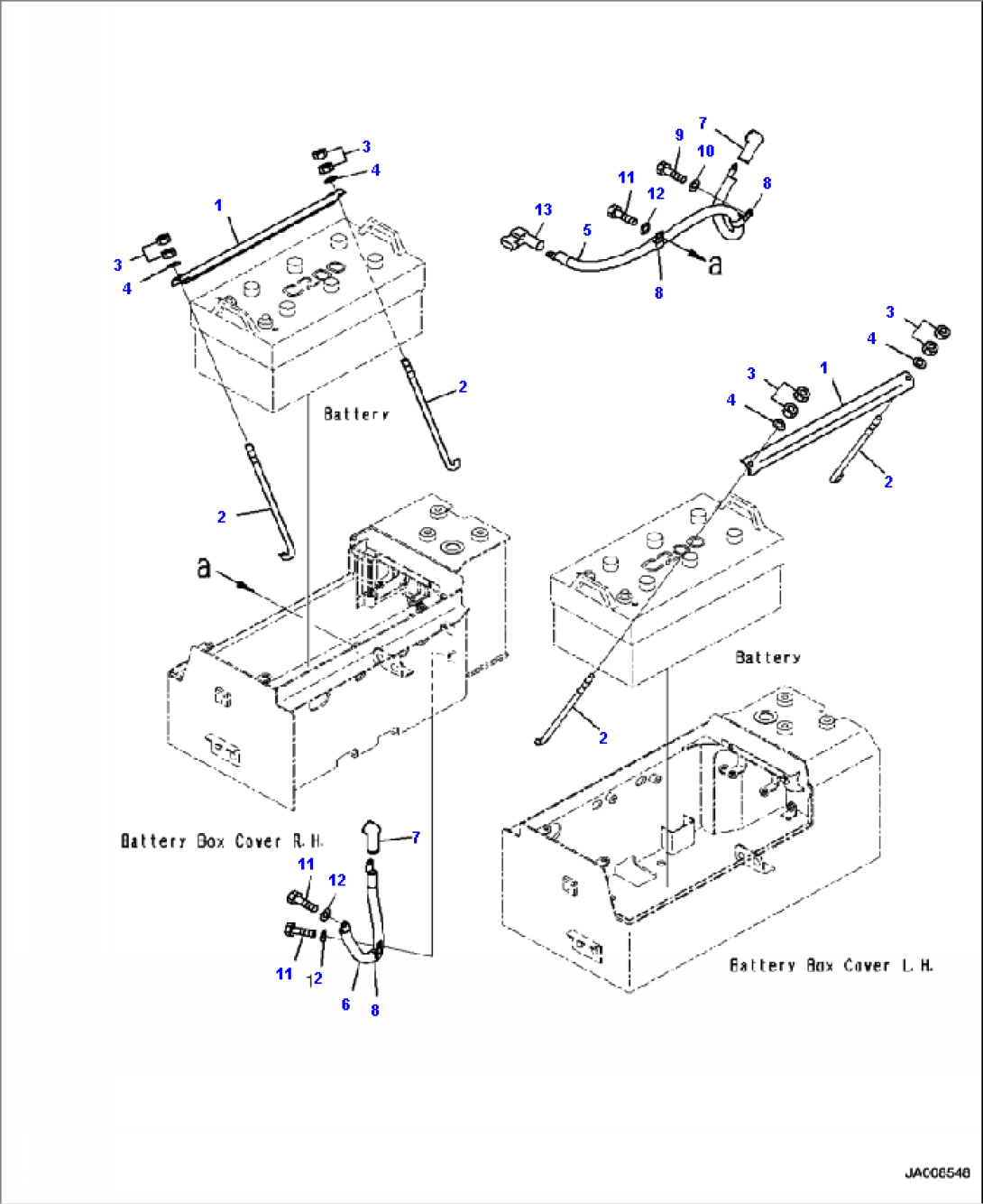 E0120-02A0 BATTERY BOX CABLE