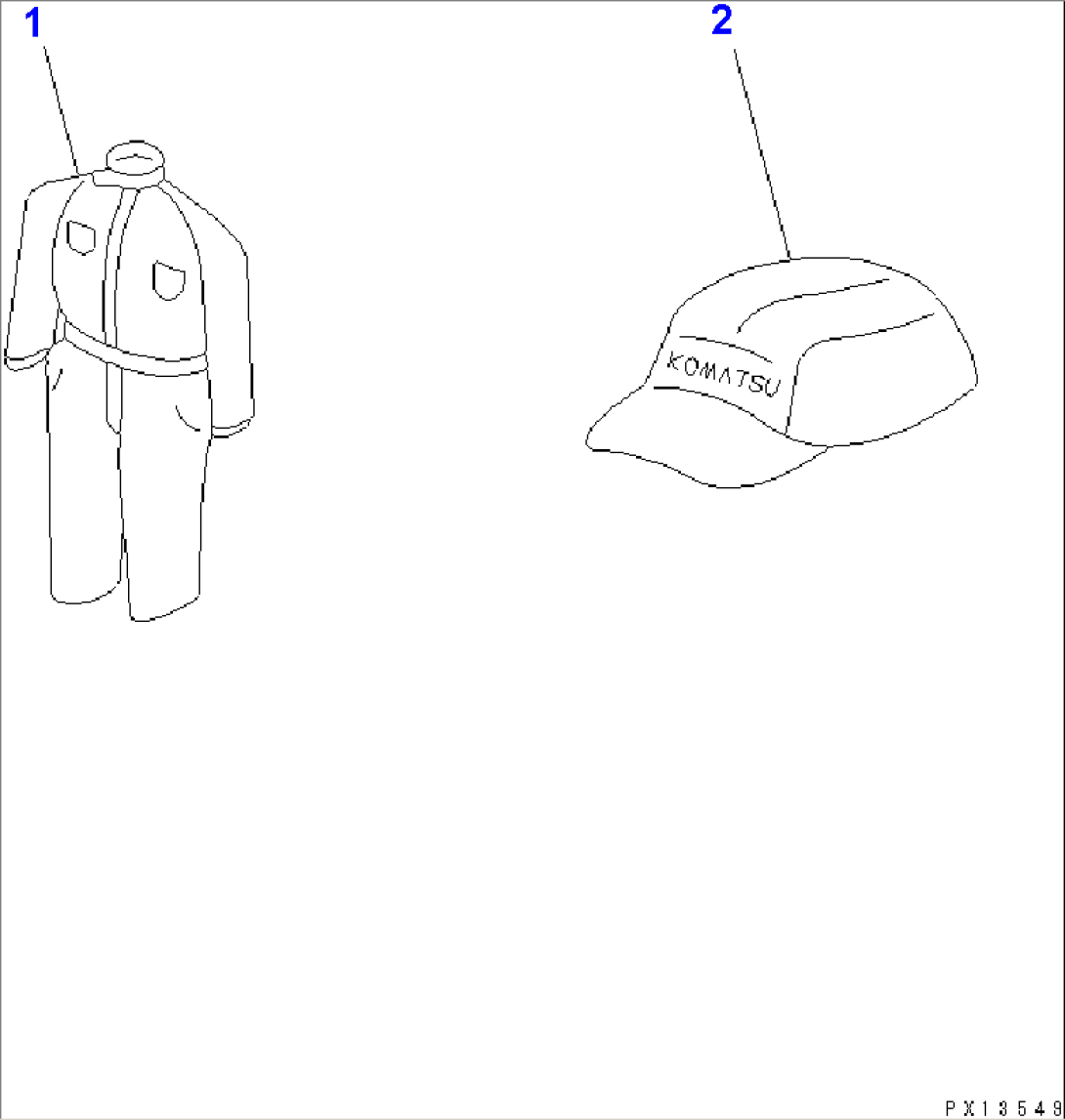 CAP AND OVERALL(#65393-)