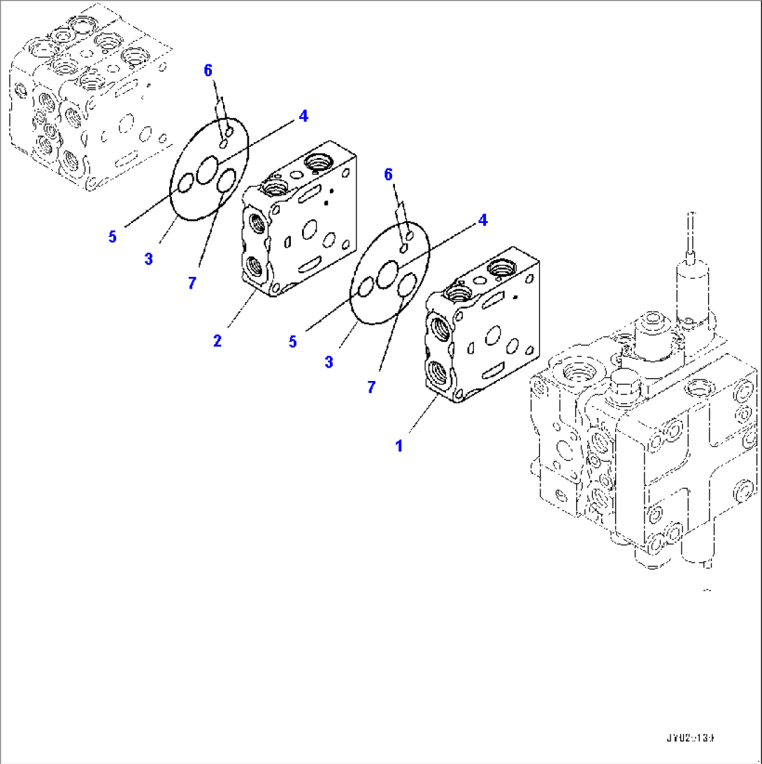 Fender Group, Control Valve, 5-Valve (1/12) (#80001-)