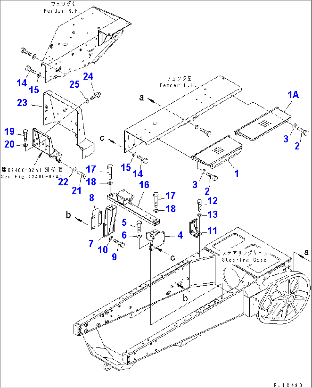 FENDER RELATED PARTS (STD)