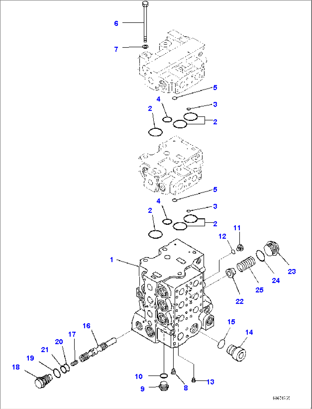 Fender, Control Valve (1/10) (#1006-)