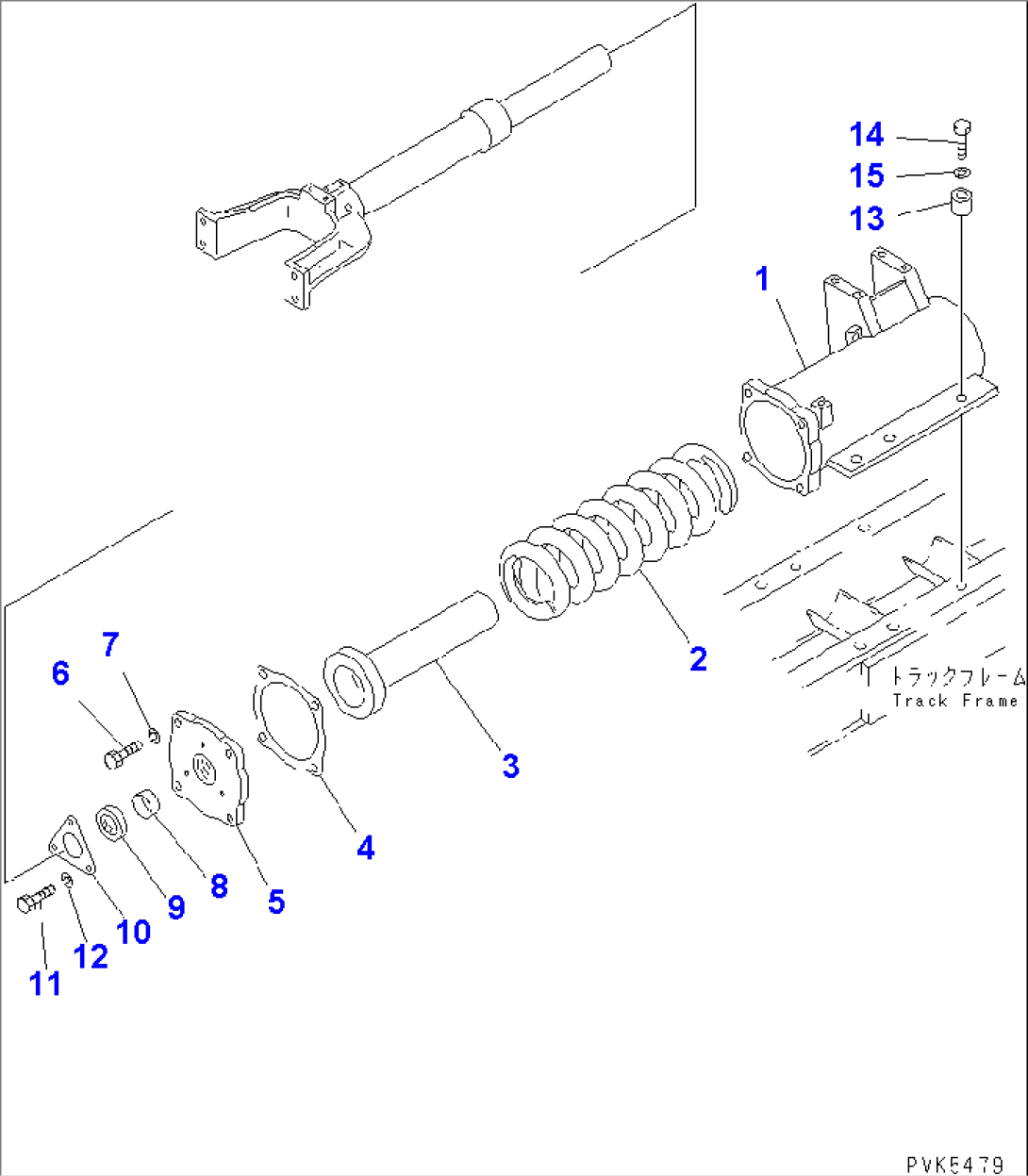 IDLER CUSHION (FOR TRIMMING DOZER)