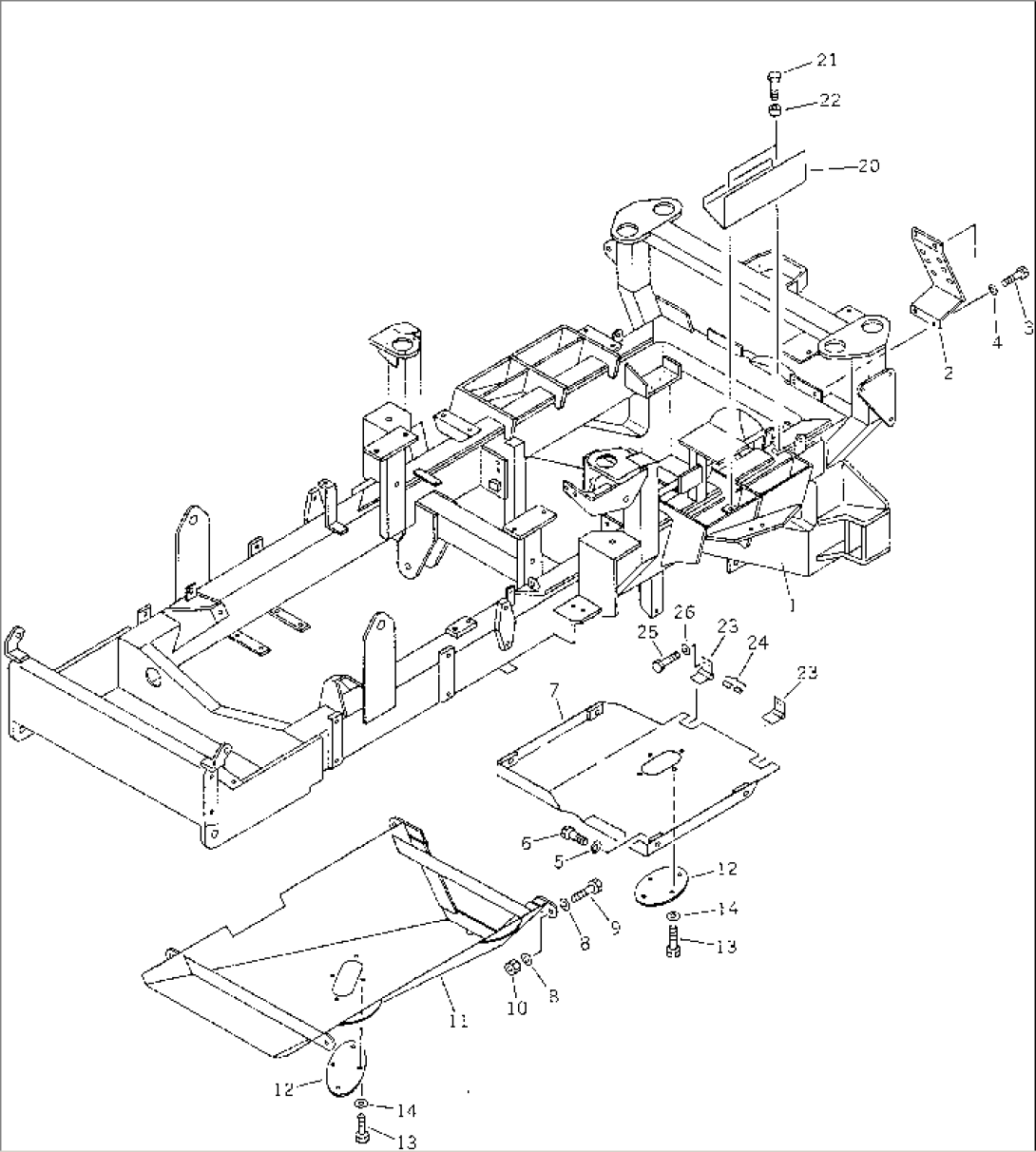 FRONT FRAME(#301001-)