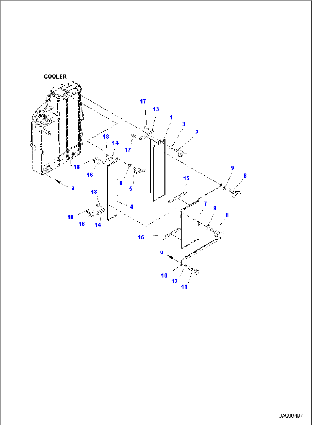 COOLING SYSTEM, WITH DUSTPROOF NET, NET