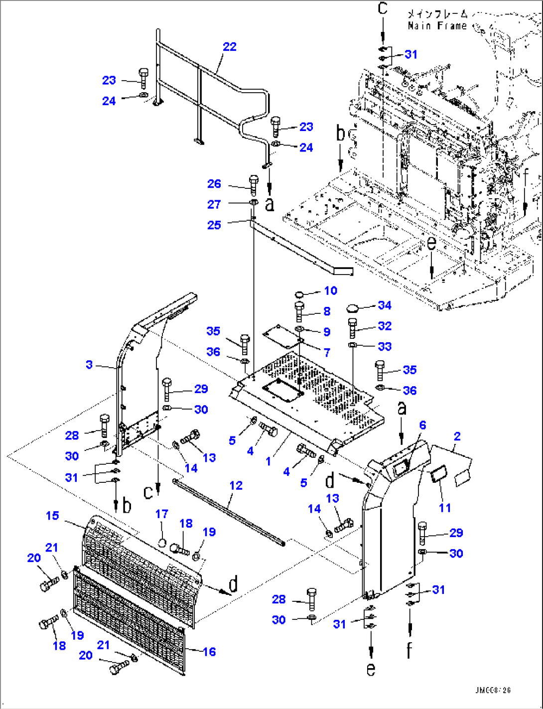 Radiator Guard (#30001-)