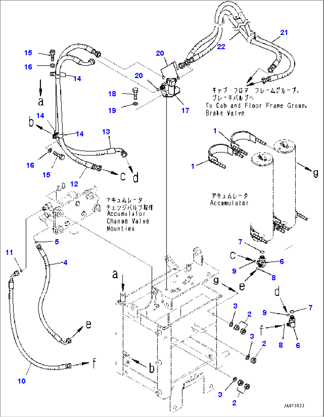 Brake Control, Mounting and Piping (#90216-)